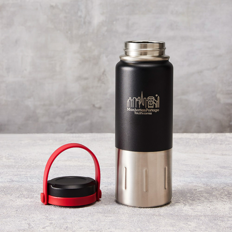 Manhattan Portage×Tully’s ハンドル付きボトル タリーズコーヒー「Manhattan Portage（マンハッタンポーテージ
