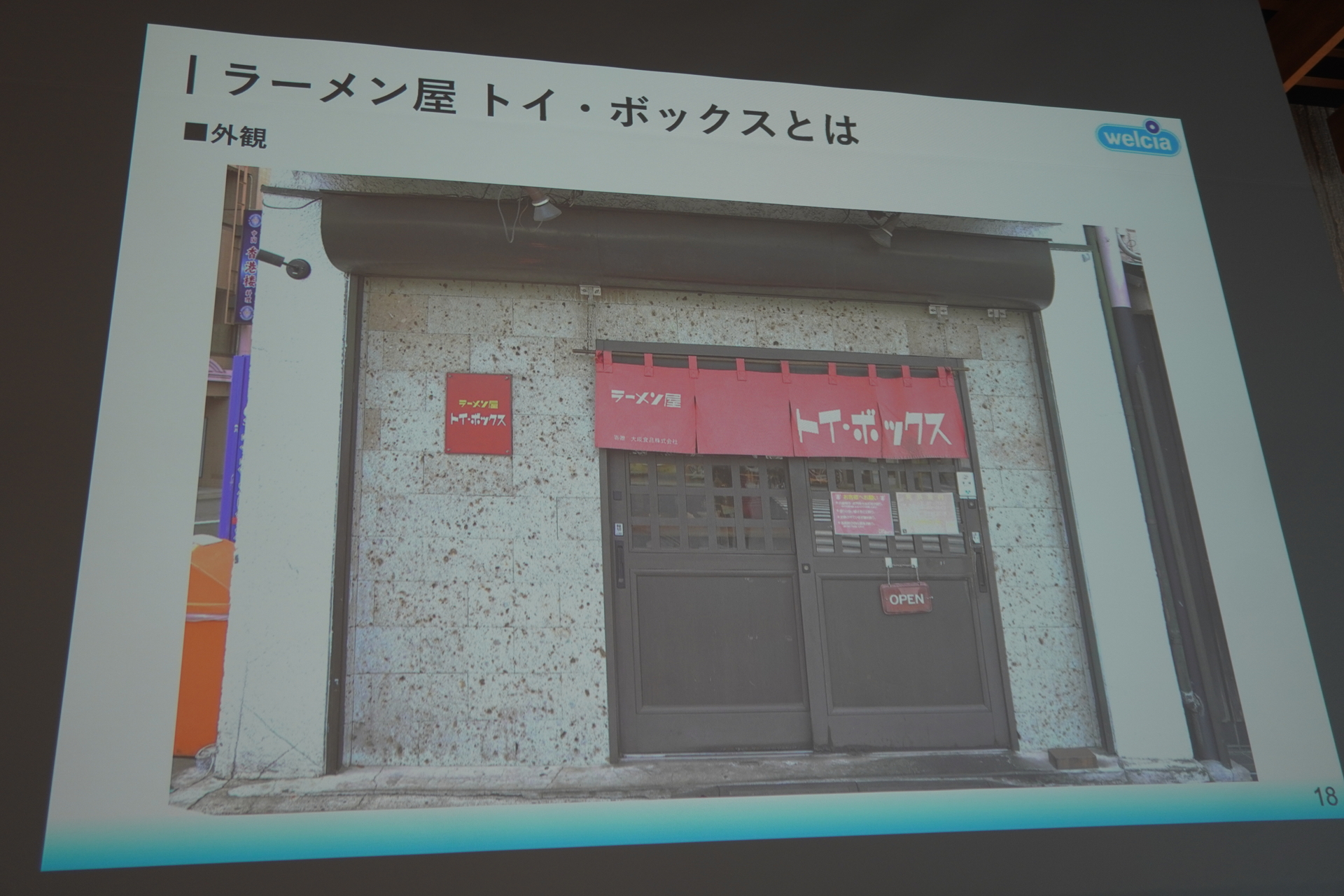 ラーメンの人気店「ラーメン屋 トイ・ボックス」