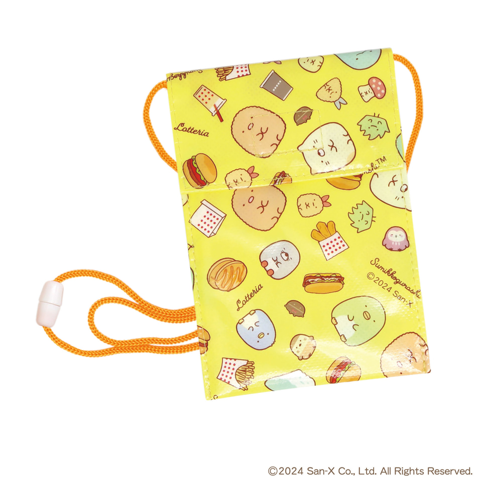 ロッテリア×すみっコぐらし「キッズセット」発売。サコッシュ/だるまの