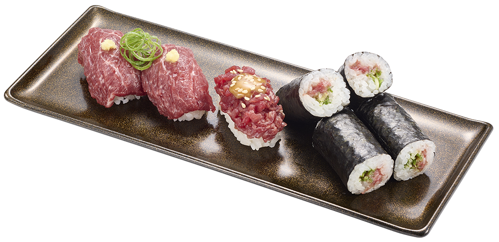 馬刺し食べ比べ