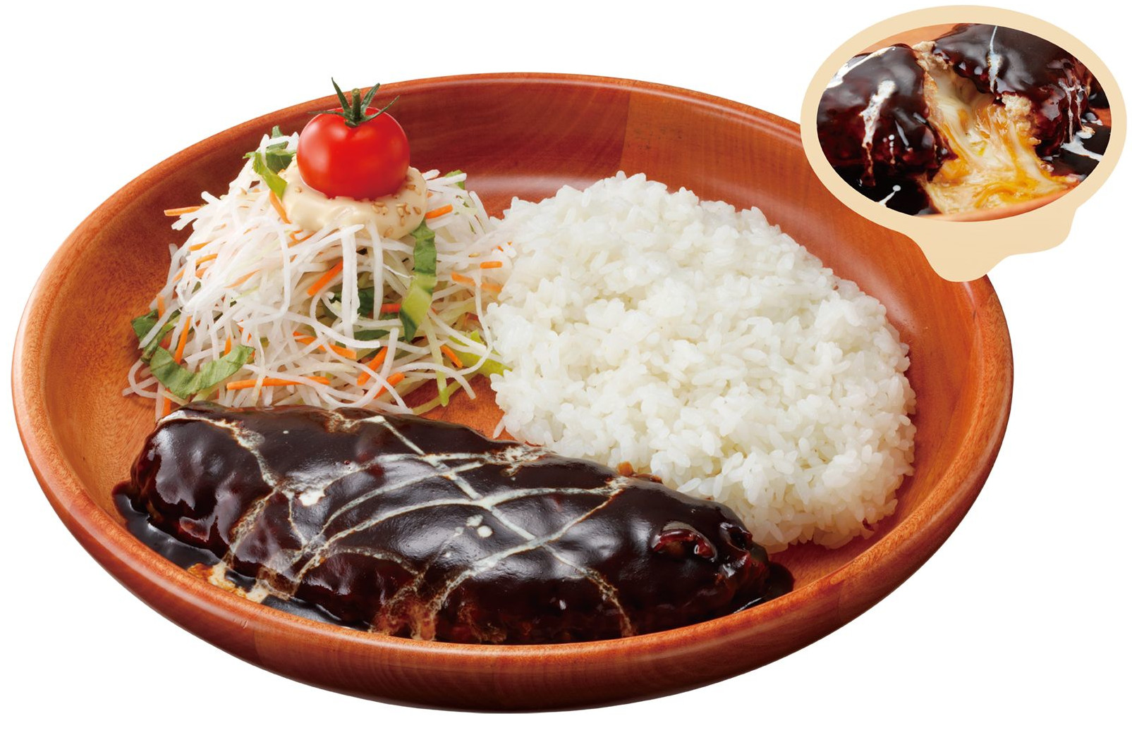 チーズインバーグディッシュ