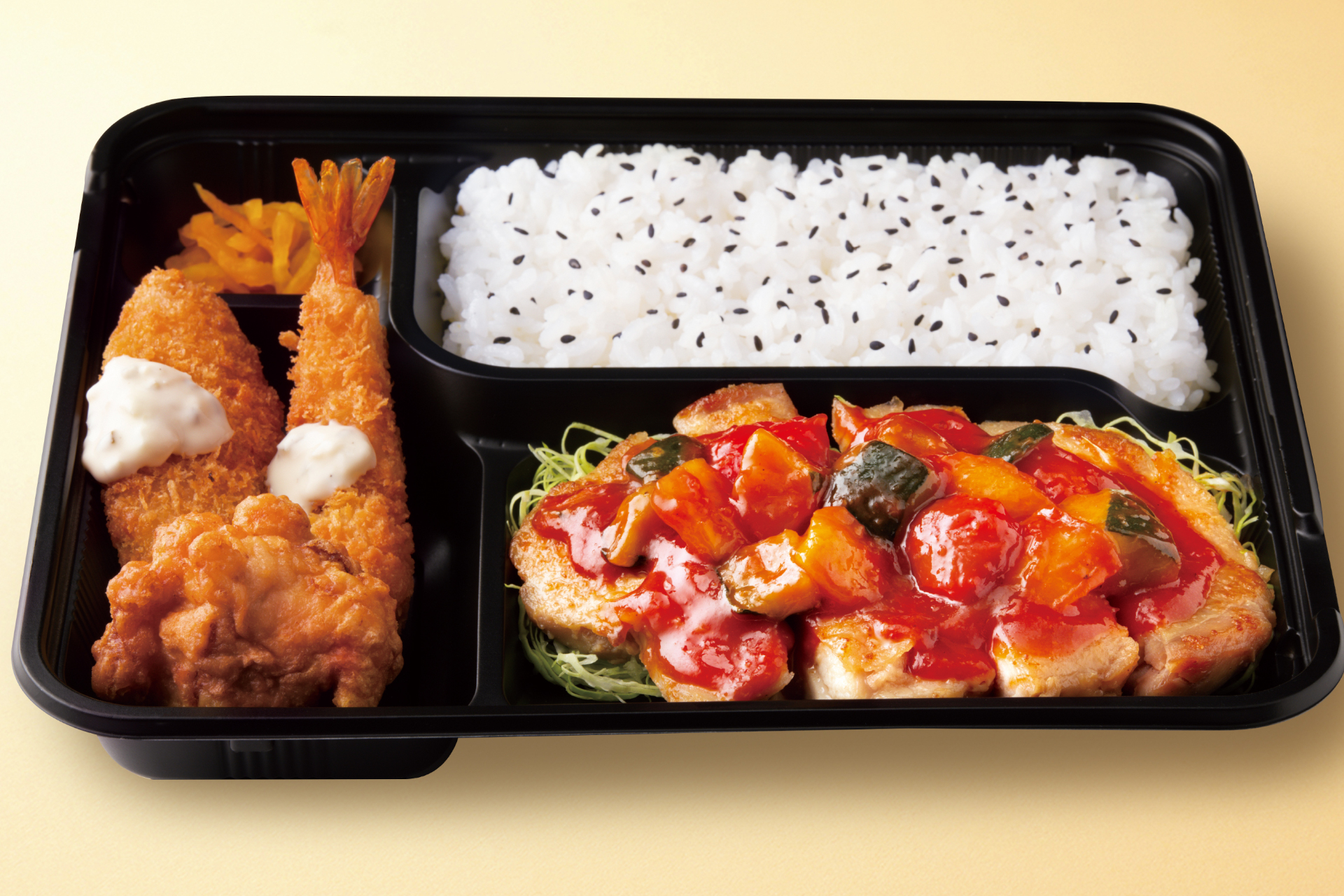 「Dx旨トマトチキンステーキ弁当」（862円）