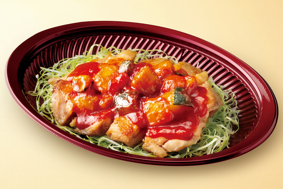 オリジン弁当 オリジン弁当/キッチンオリジン「旨トマトチキンステーキ弁当