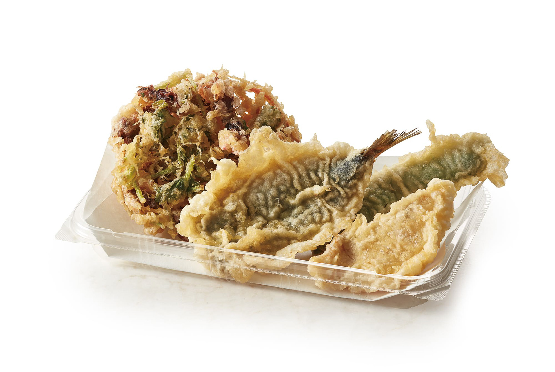 「初夏天ぷら盛合わせ」（1人前760円/2人前1500円）