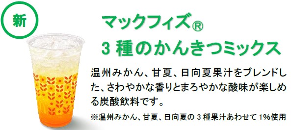 マックフィズ 3種のかんきつミックス