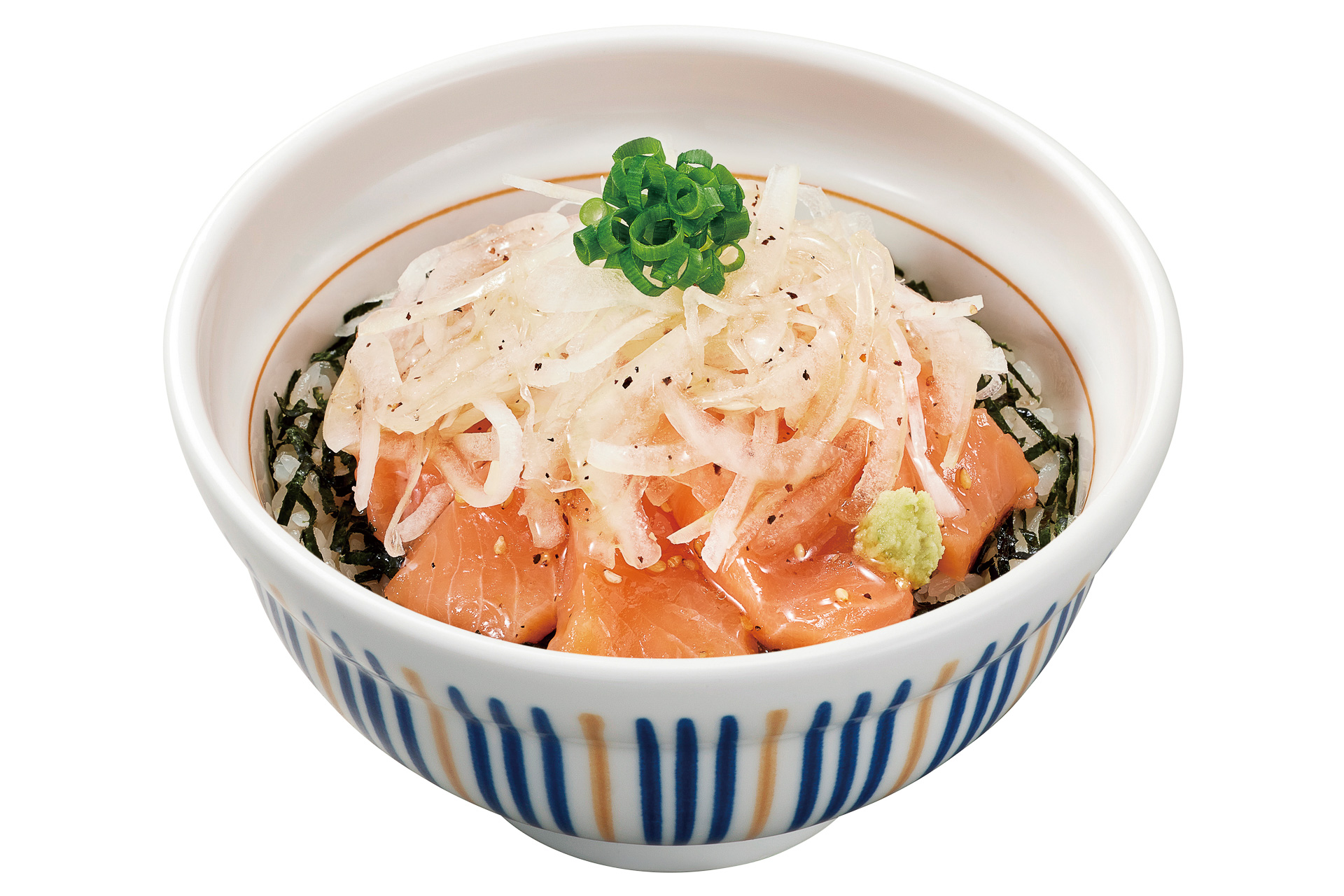 なか卯「オニオンサーモン丼」