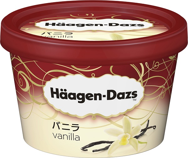 2016年のミニカップ「バニラ」パッケージ