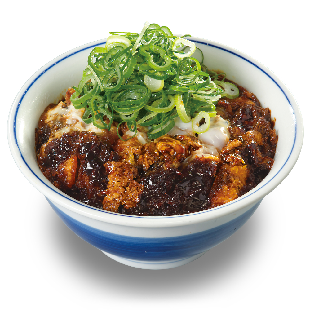 「ねぎ味噌ロースカツ丼」（715円）