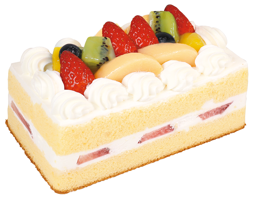 「にぎやかフルーツバトンケーキ」（1728円）