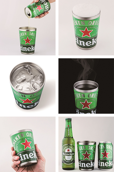 ローソン「Heineken 真空断熱タンブラーBOOK」5月15日発売