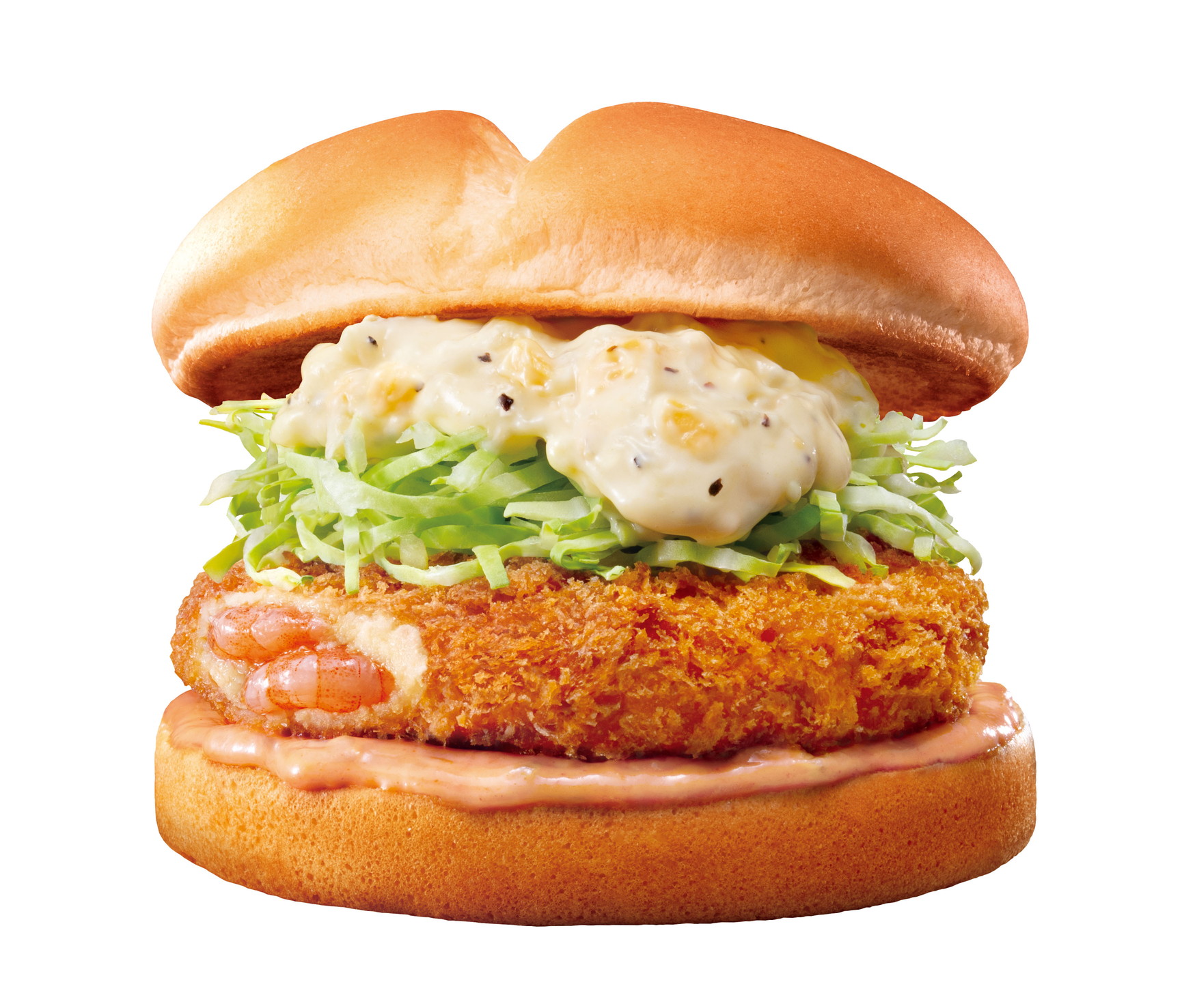 「エビバーガーランチセット」（690円）