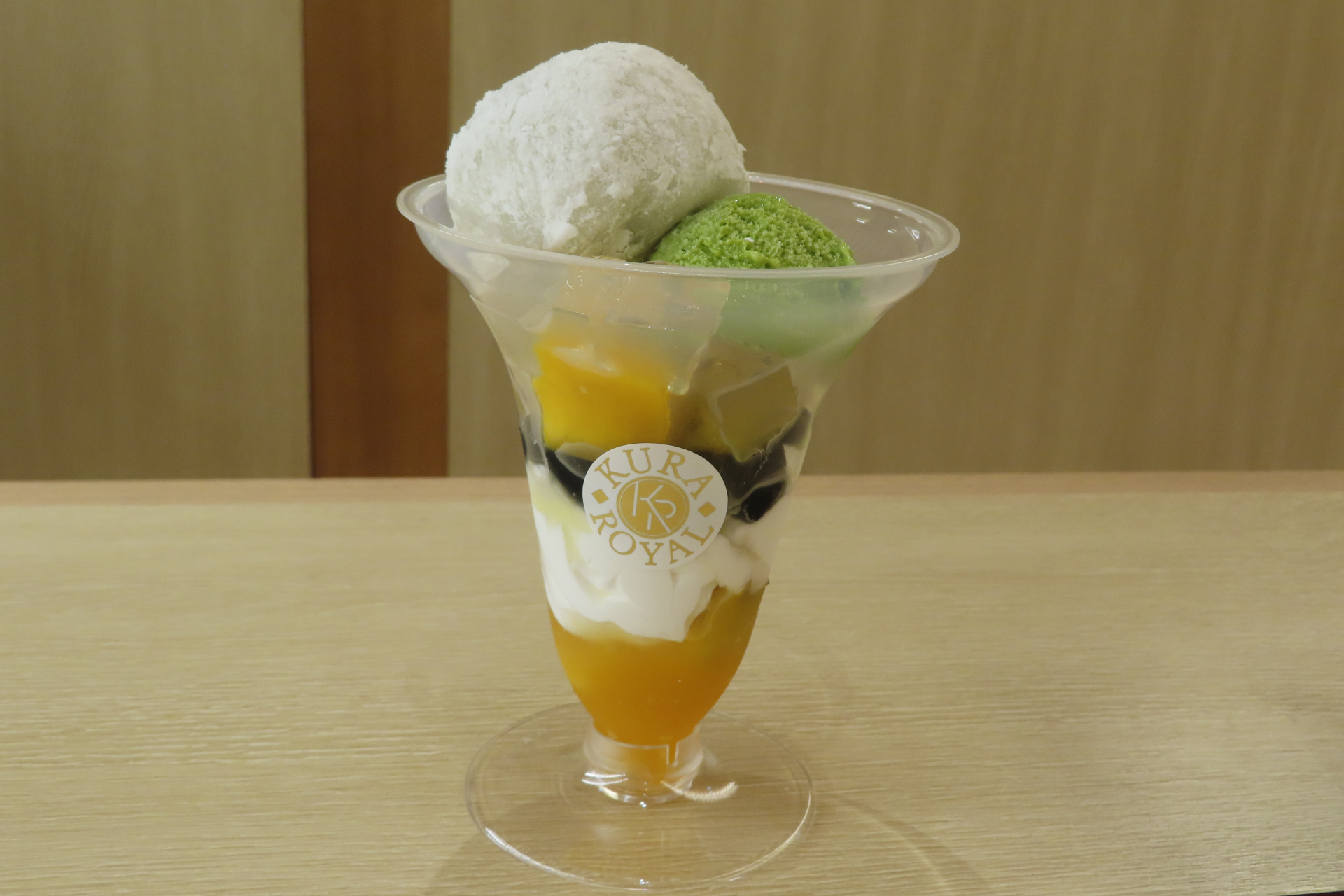 大福あんみつパフェ