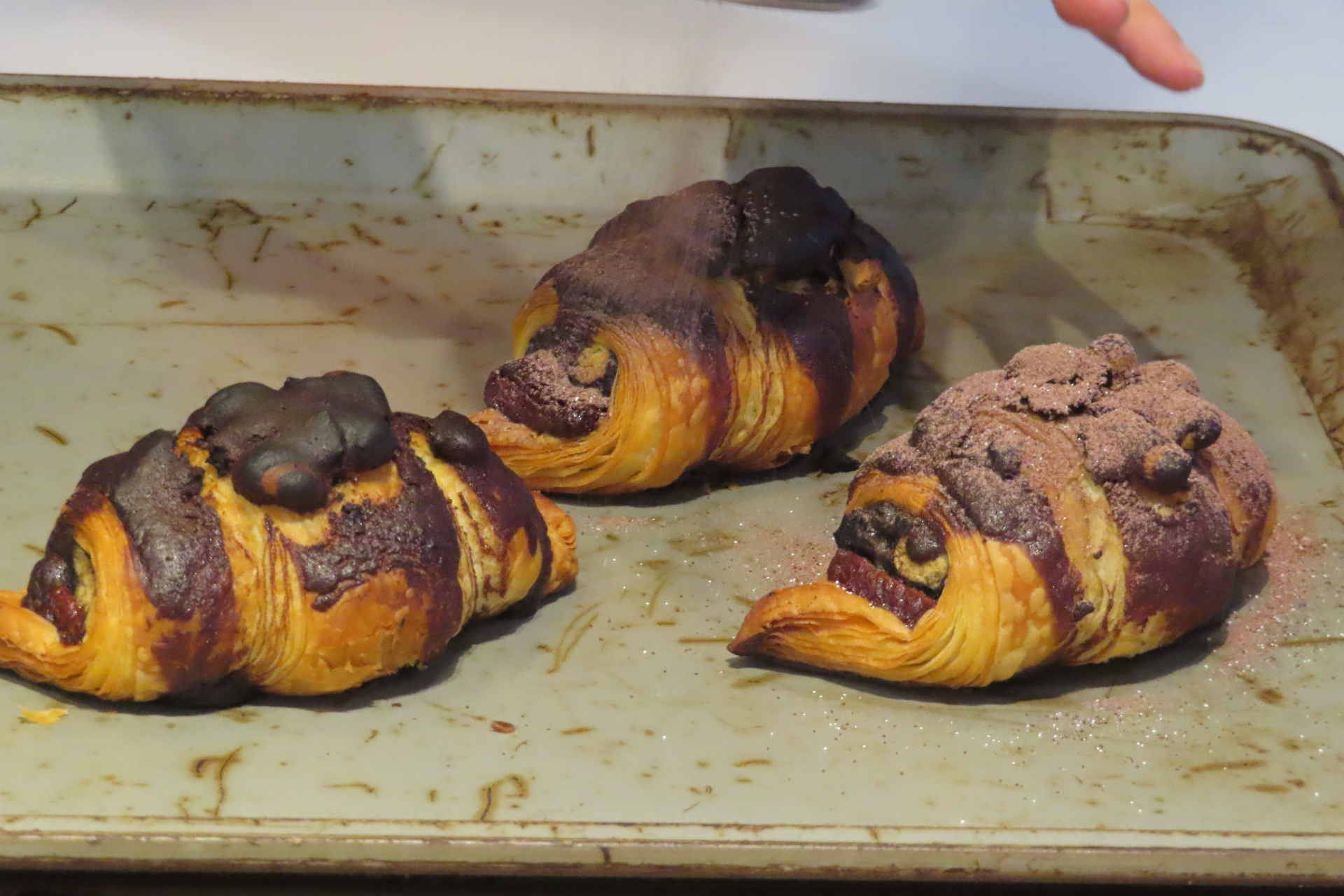 ブラックサンダー ザクザクプレミアムチョコクロの調理手順