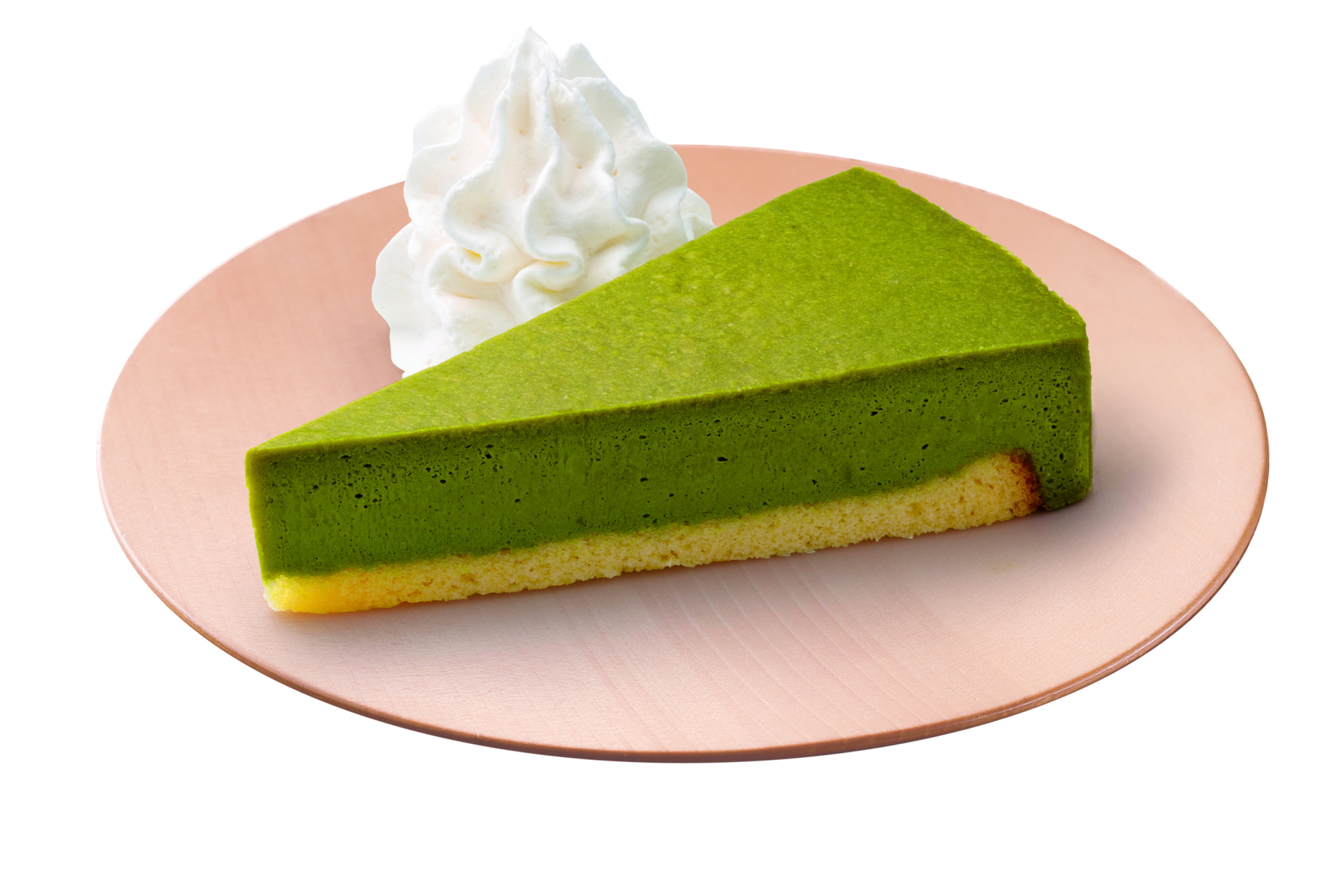 「抹茶ベイクドチーズケーキ」（286円）