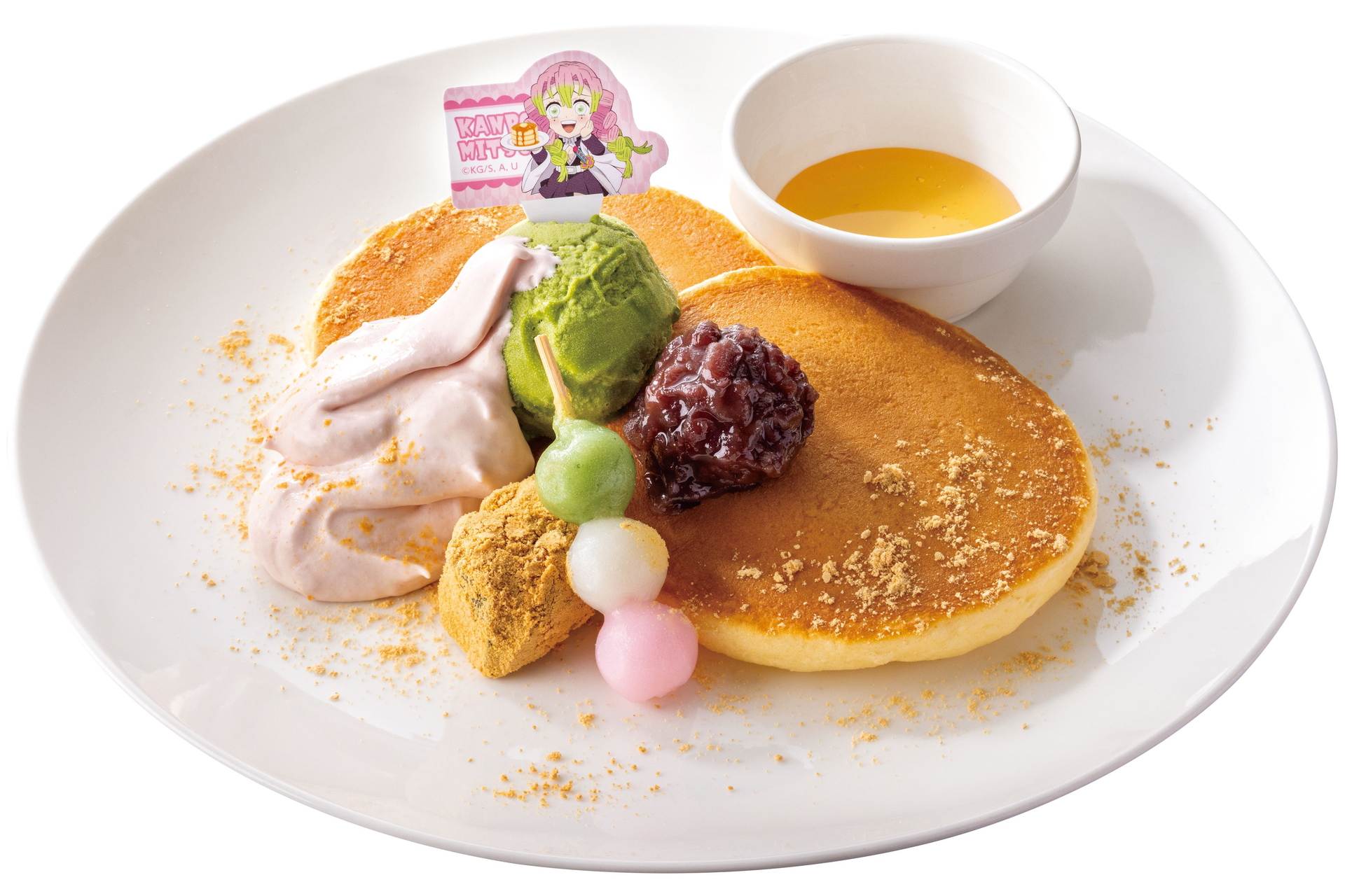「蜜璃の恋するハイカラデザートプレート」（989円）