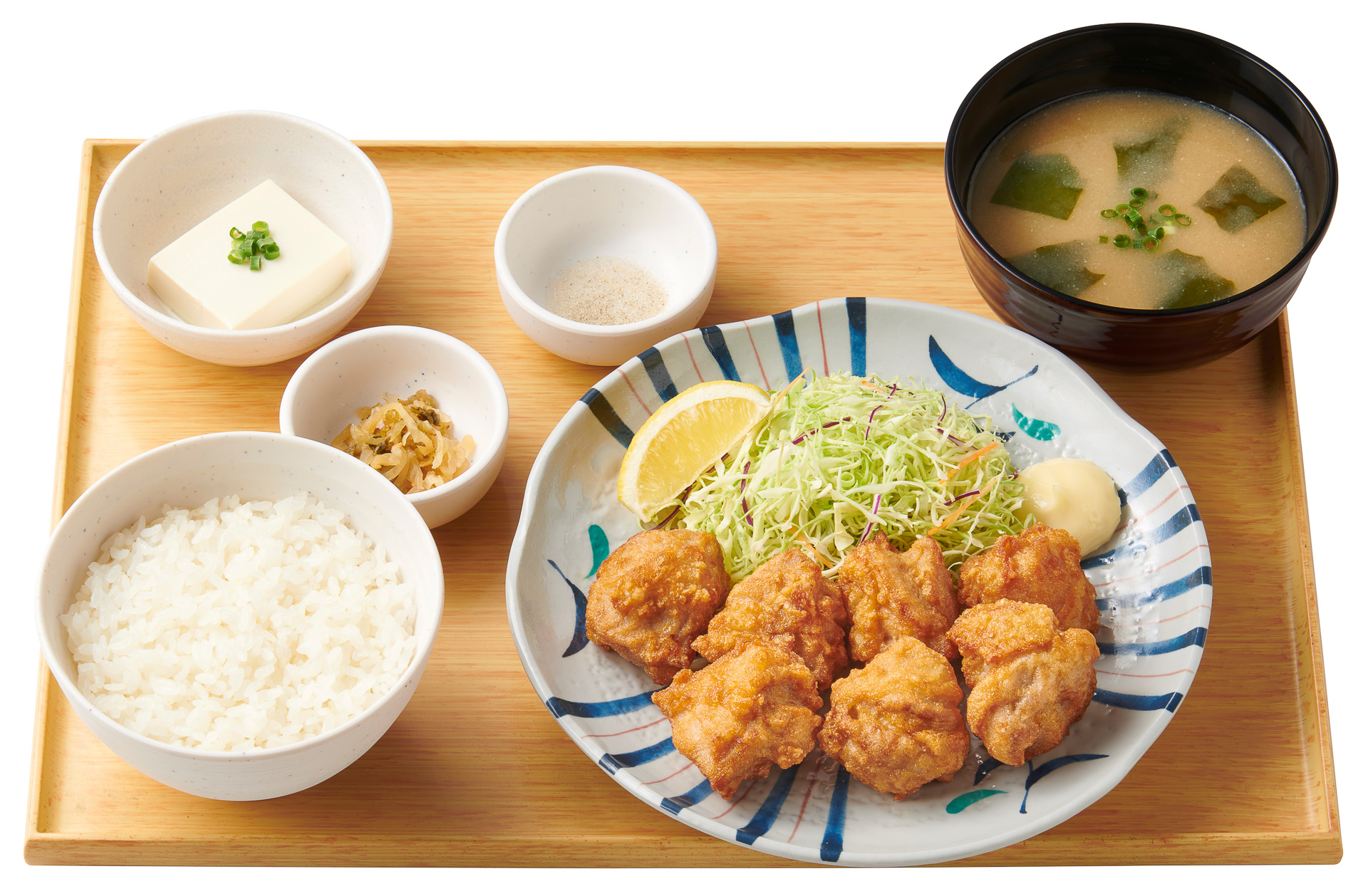 特から揚げ定食