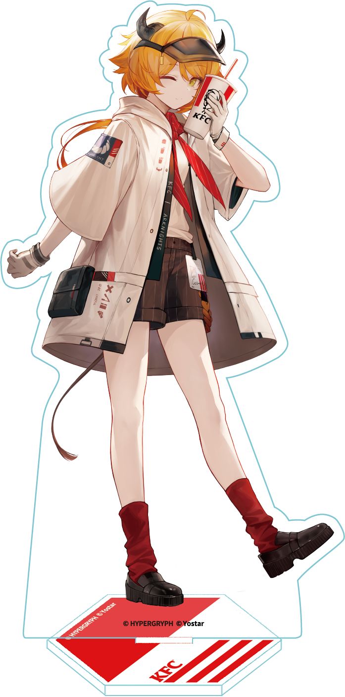 「アクリルスタンド（イフリータ、エクシア、クロワッサン）」（各1650円）