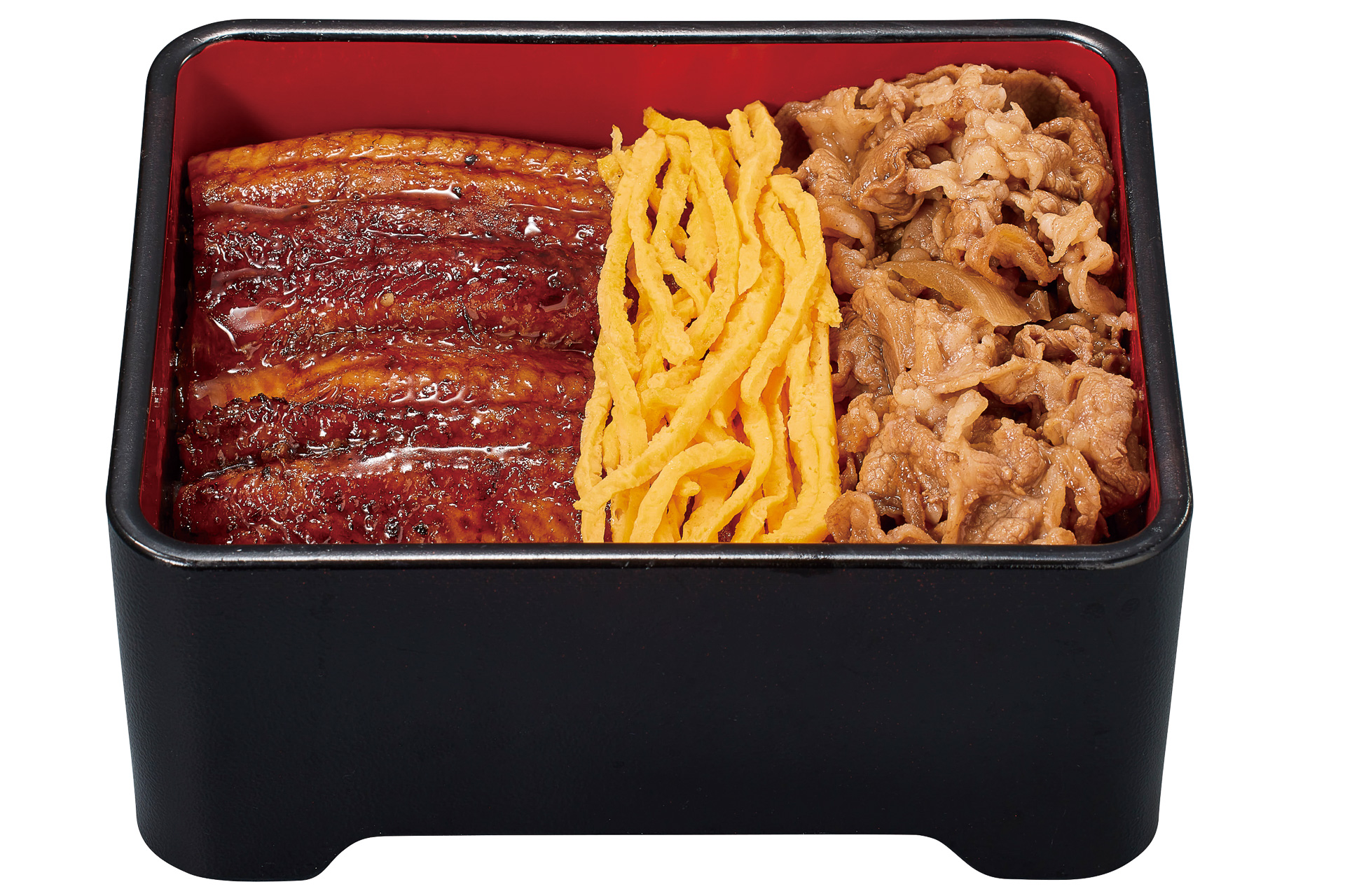 「牛うな重」（並盛 1190円/ごはん大盛 1260円）