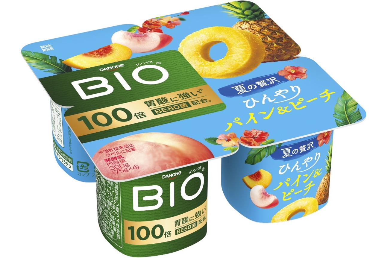 ダノン ビオ ひんやりパイン＆ピーチ