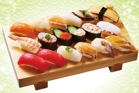 「初夏の大感謝盛18貫」（1078円）