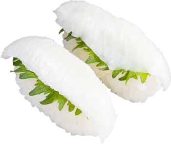 「えんがわ（大葉）」（2貫110円）