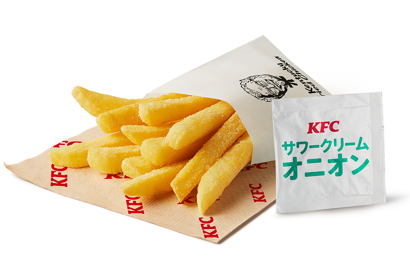 「フリフリポテト（サワークリームオニオン）」（320円）