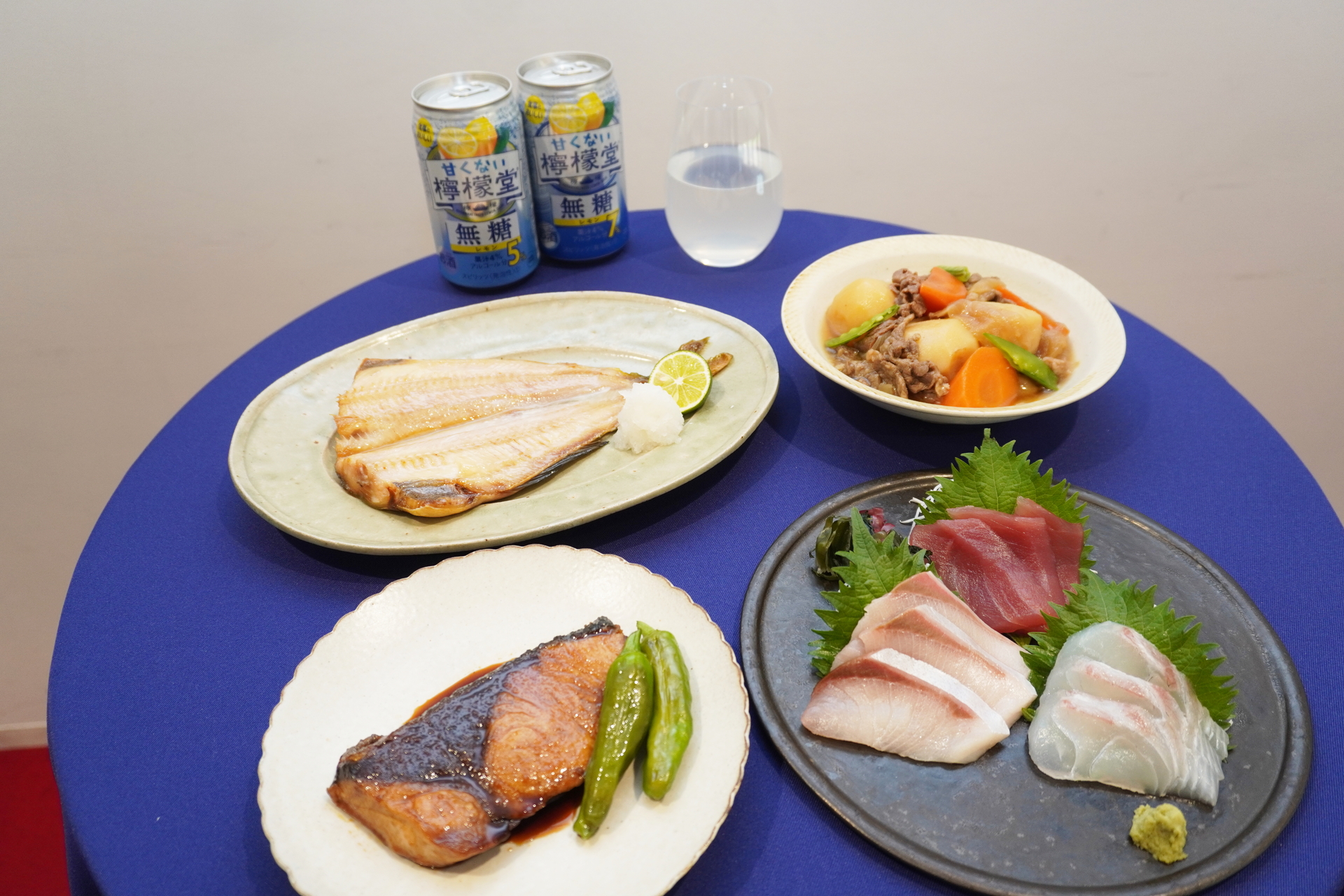 繊細な和食にも合う無糖チューハイ