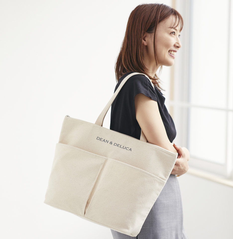 DEAN & DELUCA×GLOW」8月号付録に「保冷機能付きコットントート