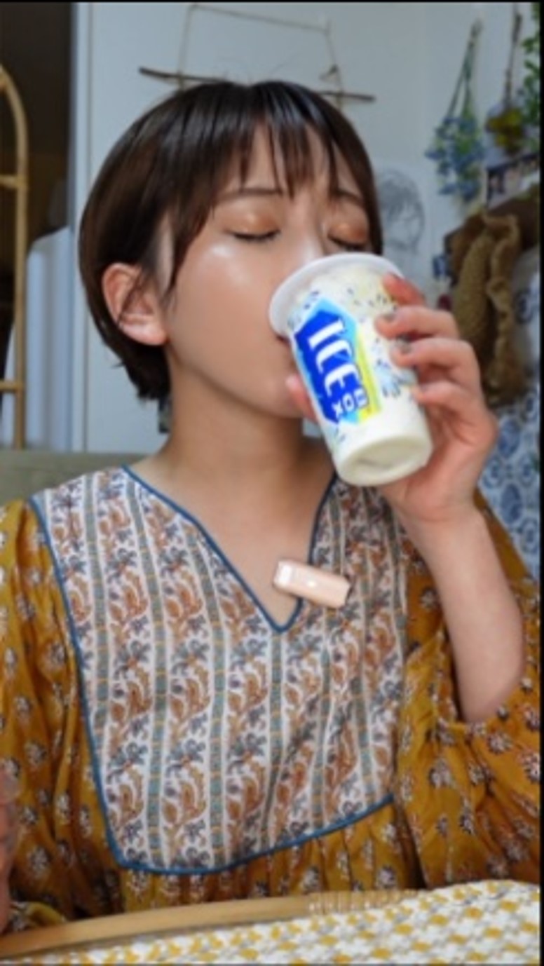 こぴさんおすすめの「アイスボックス×牛乳」