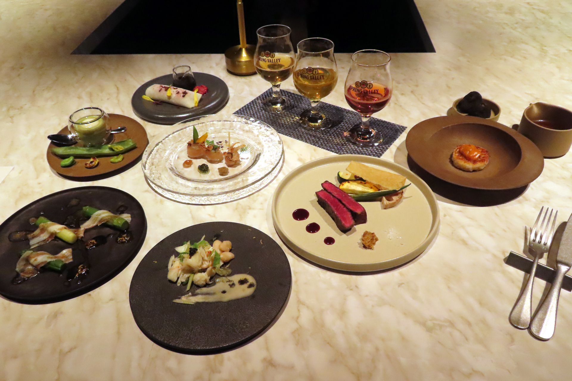 1万5000円のペアリングカウンターコースのイメージ