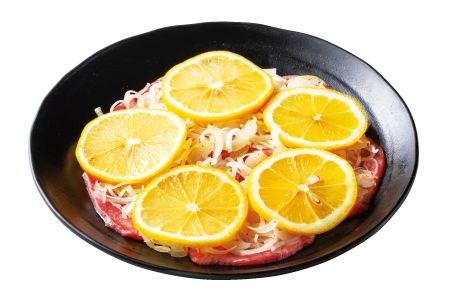 「ネギ塩レモン上タン」（1749円）