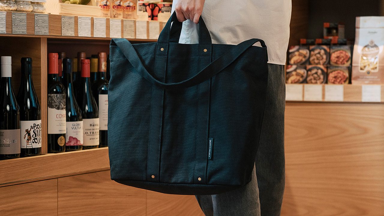 DEAN & DELUCA「コットントートバッグ」（Lサイズ）