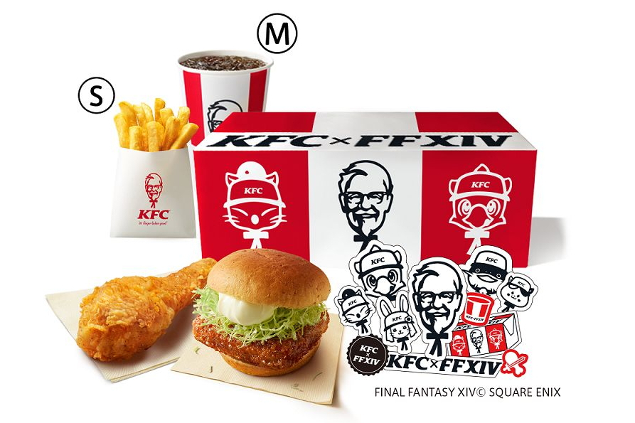 ケンタッキーフライドチキン「ファイナルファンタジー14コラボセット」