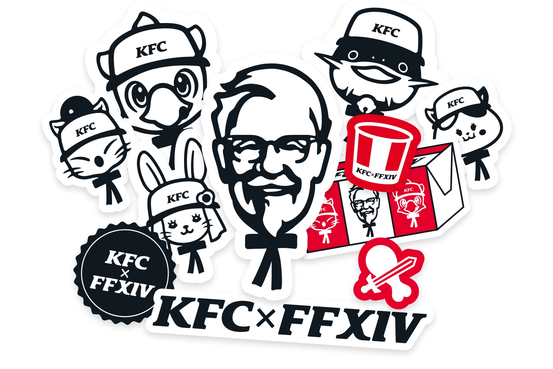 コラボステッカー