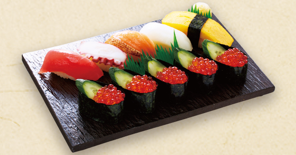 いくらたっぷり握り