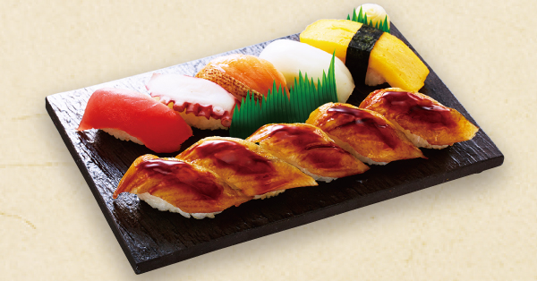 穴子たっぷり握り