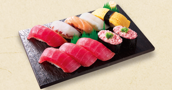 まぐろたっぷり握り