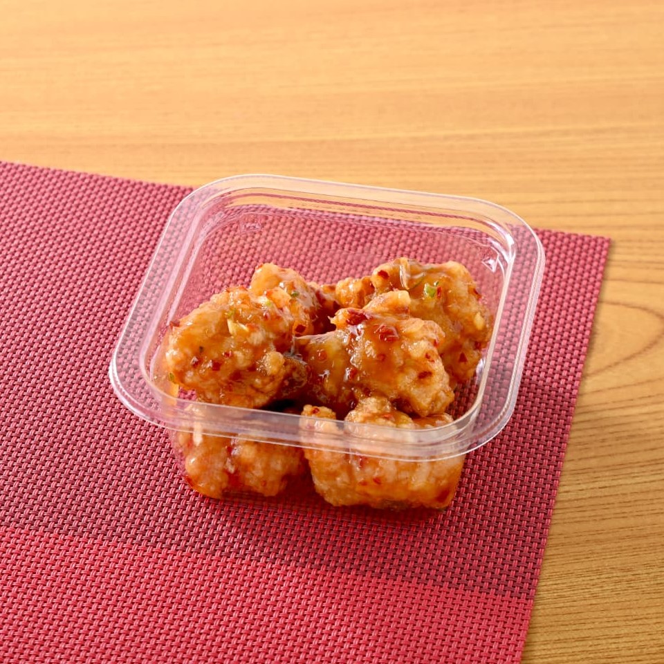 「味仙本店監修 ピリ辛甘酢タレ唐揚げ」（298円）