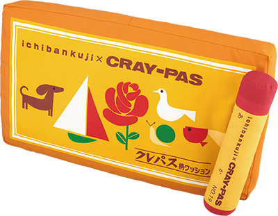 サクラクレパス」のクッション/片手鍋など「一番くじ」に初登場 