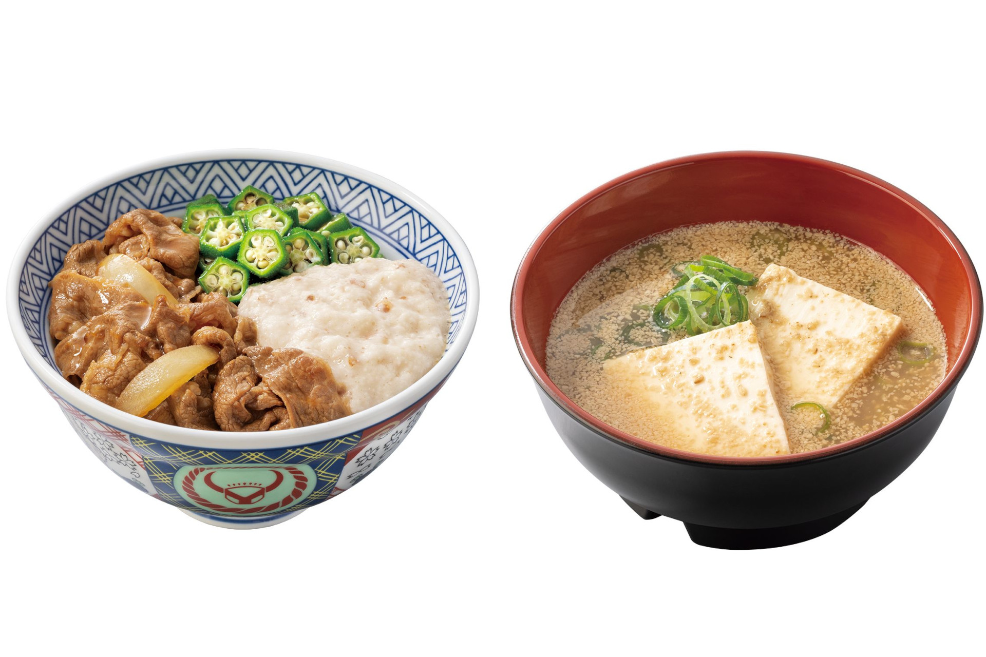 吉野家「牛麦とろ丼」「冷汁」