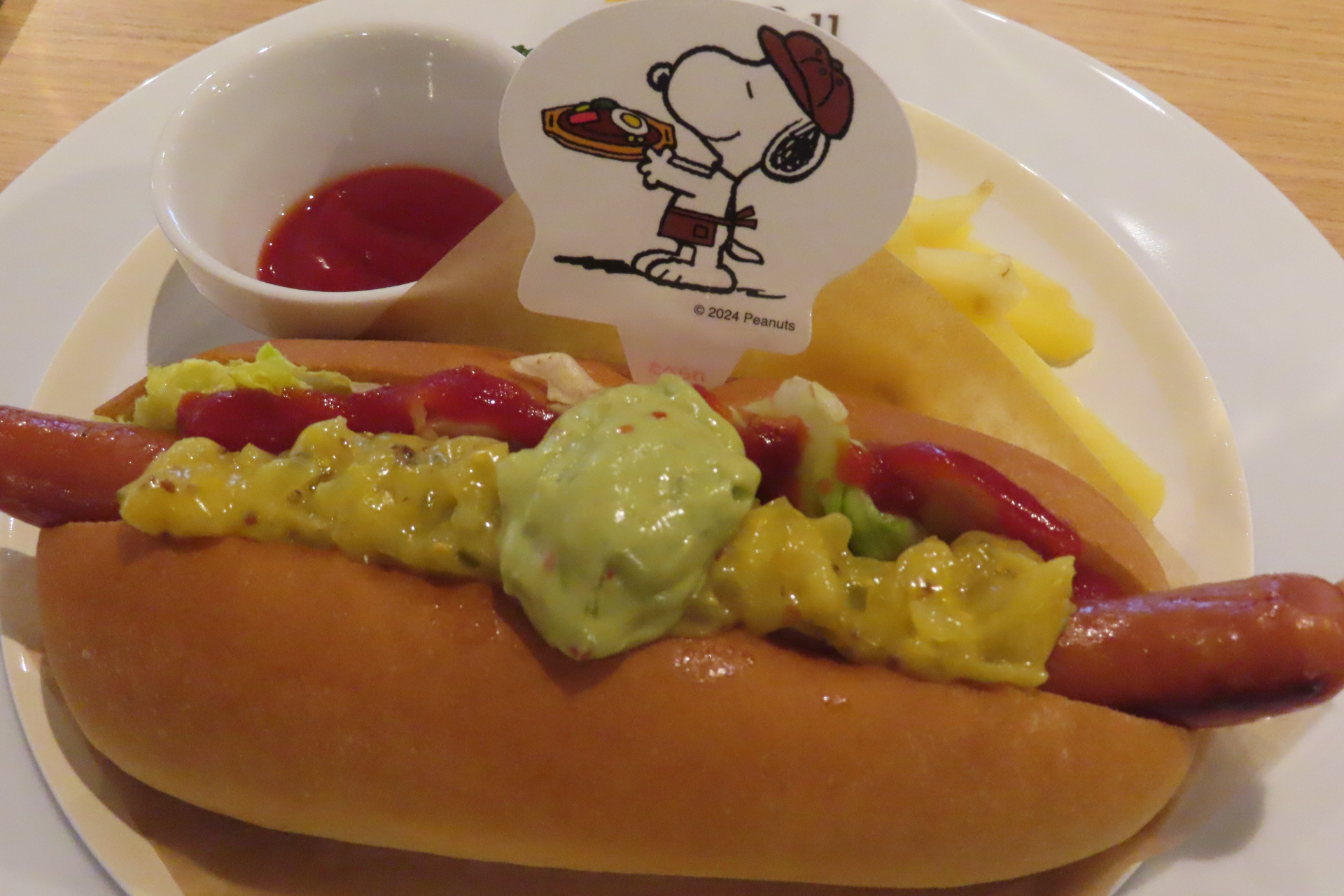 チャーリー・ブラウンの野球観戦しながら食べたいHotdog