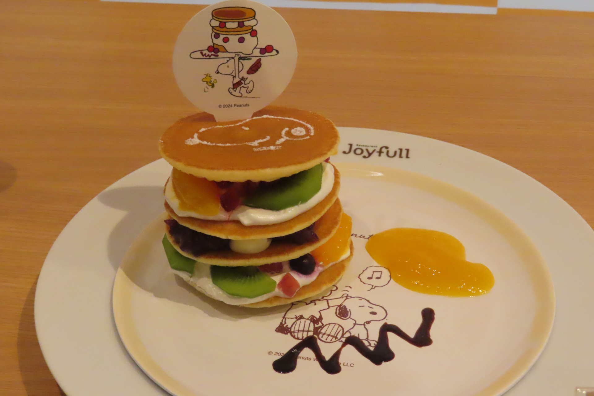 チャーリー・ブラウンのミニパンケーキタワー