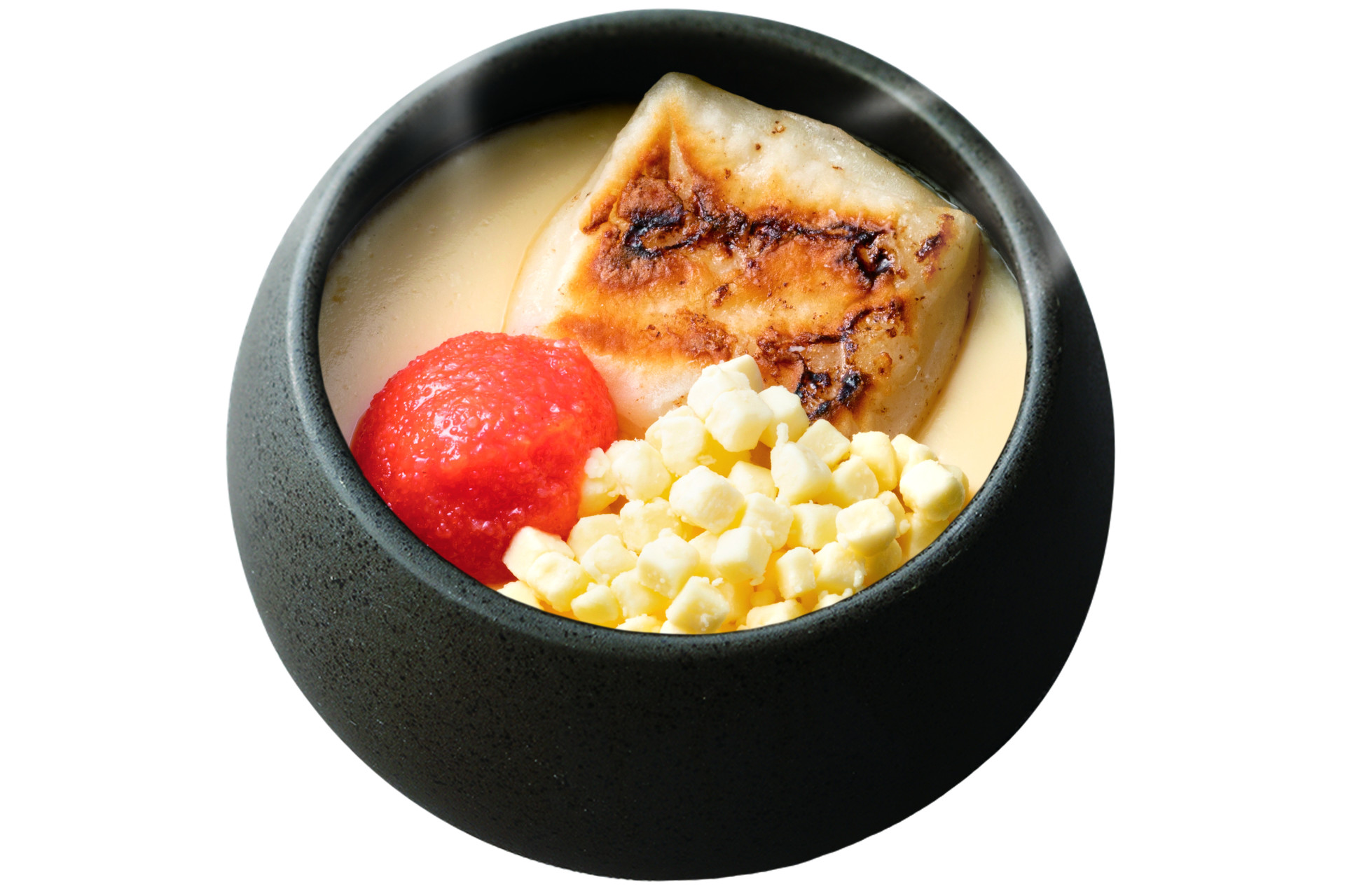 「博多明太もちちーず茶碗蒸し」（286円）