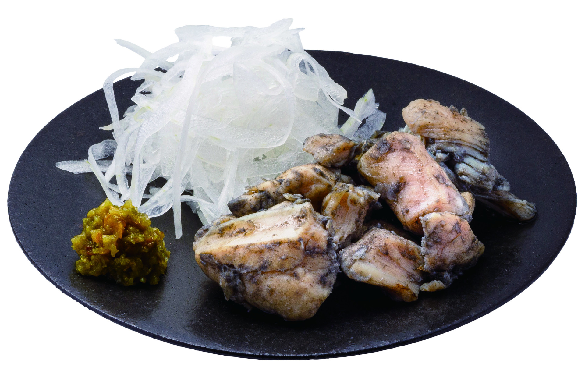 「九州産 若鶏の炭火焼き（むね＆やげん軟骨）」（308円）