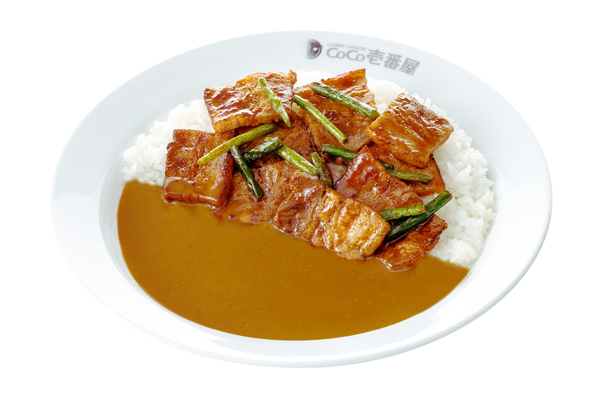 カレーハウスCoCo壱番屋「焦がしガーリックのスタミナ肉盛りカレー」