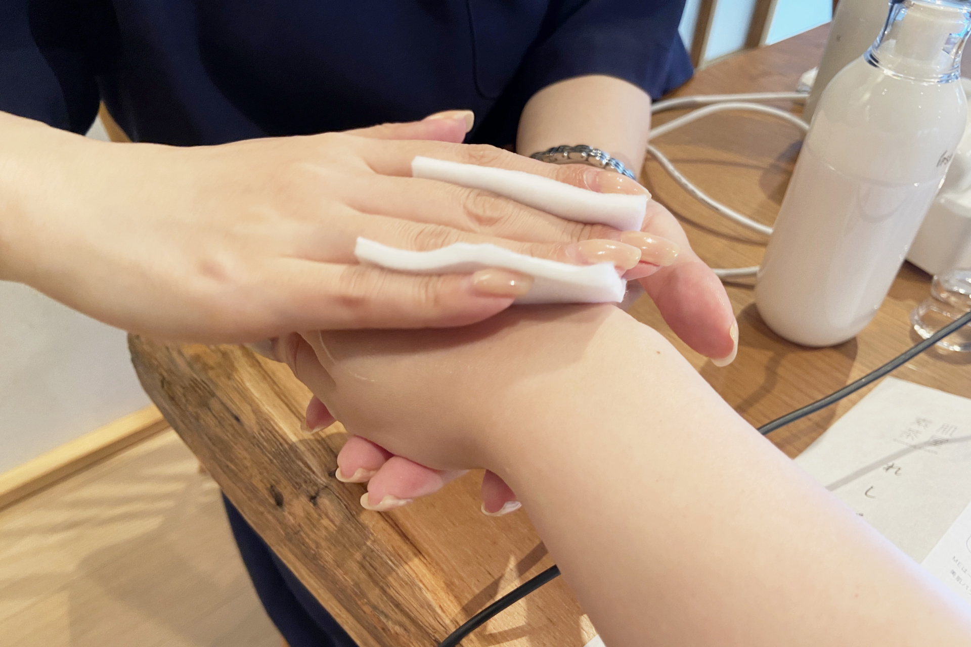 使用感を試したり、気になることはレシピストに相談できるのがうれしい