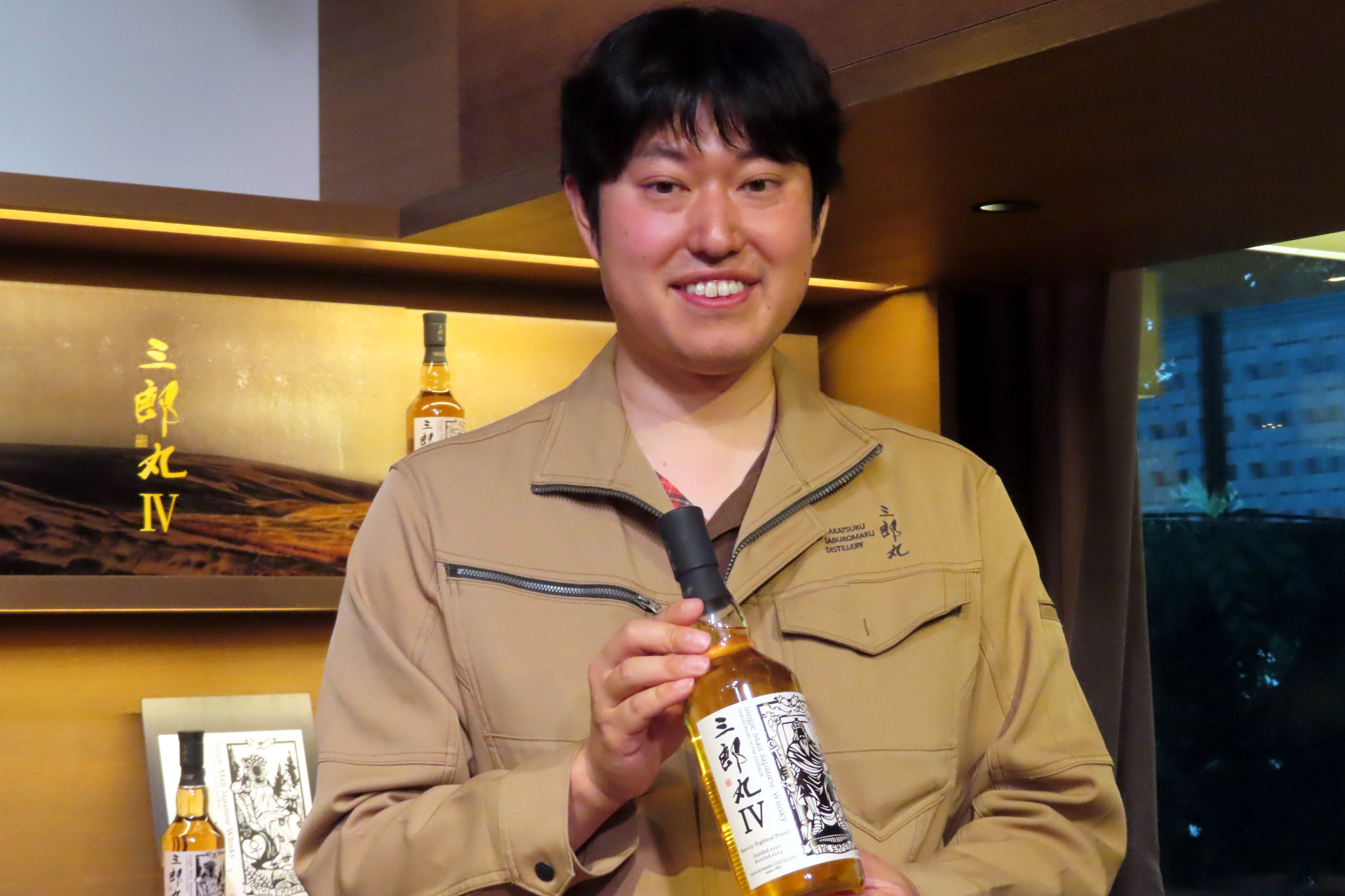 代表取締役社長 三郎丸蒸留所 マスターブレンダー＆マネージャーの稲垣貴彦氏