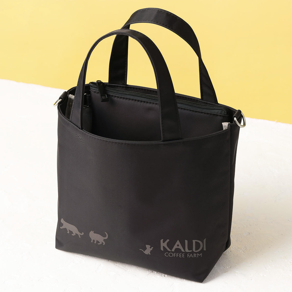 KALDI カルディ カルディ（KALDI）の「ネコの日バッグ」、オンライン抽選販売が始まり エコバッグ付き ショッパー 猫グッズおまとめ 菓子
