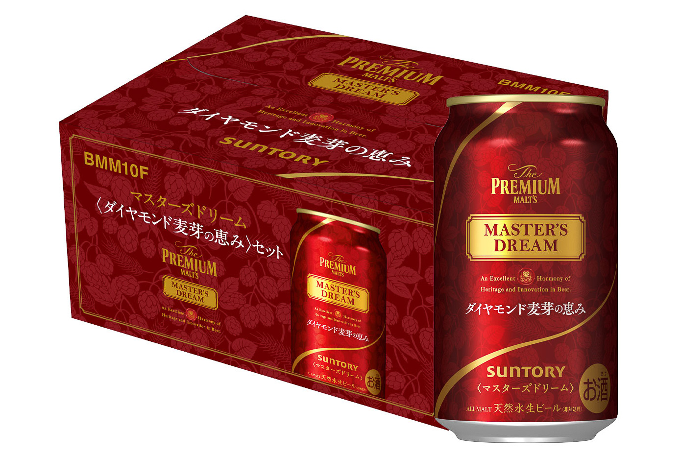 「ザ・プレミアム・モルツ マスターズドリーム〈ダイヤモンド麦芽の恵み〉」のギフトセット