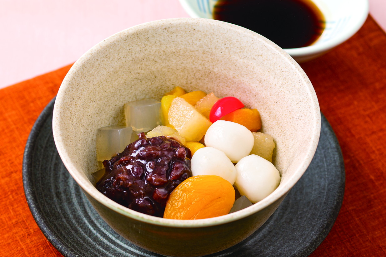 白玉あんみつ